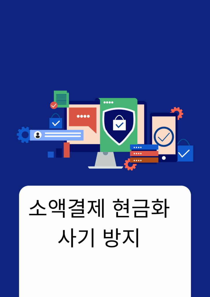 소액결제 현금화 사기 예방