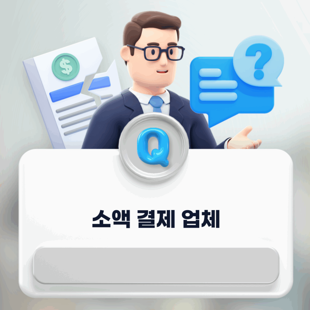 소액 결제 업체
